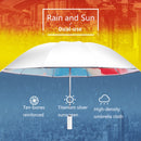 3021 Automatic Rain And Sun Dual-Purpose Umbrella Sun-Proof And Anti-Rebound Folding Umbrella(Illusion Purple)