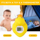 SN062 Children Bath Thermometer Water Baby Bathing Yellow Duck Water Thermometer(Yellow)
