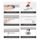 JD041 Headphones Bracket All-Aluminum Alloy Multi-Function Headset Hook(Silver)