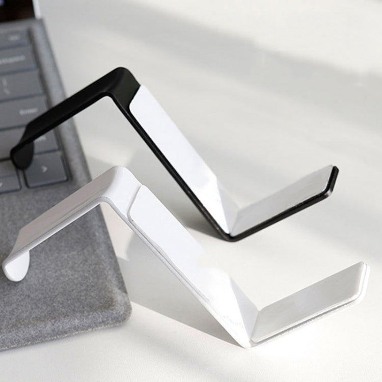 2 PCS JD045 Computer Headwear Headset Hook Multi-Function Metal Display Rack(Black)