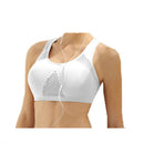 High Stretch Breathable Top Fitness Women Padded Sports Bra, Size:M (White)