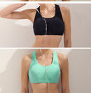 High Stretch Breathable Top Fitness Women Padded Sports Bra, Size:XL (Black)