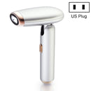 Home Portable Foldable Hair Removal Device IPL Photon Skin Rejuvenation Shaver, Colour: Moon White Ordinary(US Plug)