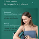 Home Portable Foldable Hair Removal Device IPL Photon Skin Rejuvenation Shaver, Colour: Moon White Ordinary(US Plug)