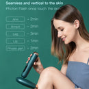Home Portable Foldable Hair Removal Device IPL Photon Skin Rejuvenation Shaver, Colour: Moon White Quartz(US Plug)