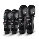BSDDP BSD1001 Knee Pads And Elbow Pads Anti-Fall Outdoor Riding Safety Protective Gear(Black)
