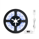 Low Voltage Light Strip LED Hand Scan Induction Flexible Soft Lamp Strip Bedroom Ceiling TV Cabinet Wardrobe Light, Product specifications: Non-waterproof 4m(Cool Light)