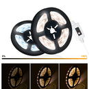 Low Voltage Light Strip LED Hand Scan Induction Flexible Soft Lamp Strip Bedroom Ceiling TV Cabinet Wardrobe Light, Product specifications: Non-waterproof 4m(Cool Light)