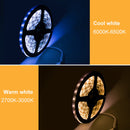 Low Voltage Light Strip LED Hand Scan Induction Flexible Soft Lamp Strip Bedroom Ceiling TV Cabinet Wardrobe Light, Product specifications: Non-waterproof 4m(Cool Light)