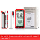 ANENG 620A Full Screen Smart Digital Multimeter(Red)
