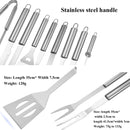 5 in 1 A Barbecue Combination Tool Set Aluminum Box Stainless Steel Grill Set