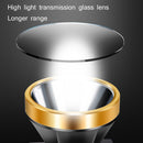 YAGE U110 LED Glare Rechargeable Headlight Outdoor Night Fishing Head-Mounted Flashlight, CN Plug(Black Golden)