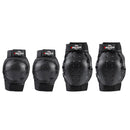 4 PCS / Set BSDDP BSD1006 Motorcycle Breathable Anti-Fall Short Knee And Elbow Pads Off-Road Rider Equipment Protective Gear