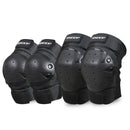 4 PCS / Set BSDDP BSD1006 Motorcycle Breathable Anti-Fall Short Knee And Elbow Pads Off-Road Rider Equipment Protective Gear