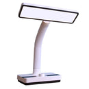 YAGE T104 LED Cold & Warm Light Eye Protection Table Lamp USB Rechargeable Dual-Use Stepless Dimming Table Lamp(Black White)
