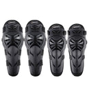 4 PCS / Set BSDDP BSD1003 Motorcycle Knee And Elbow Pads Anti-Fall Riding Protective Gear(Black)