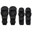 4 PCS / Set BSDDP BSD1003 Motorcycle Knee And Elbow Pads Anti-Fall Riding Protective Gear(Black)
