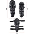 4 PCS / Set BSDDP BSD1003 Motorcycle Knee And Elbow Pads Anti-Fall Riding Protective Gear(Black)