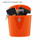 CH-808 ABS Beach Password Box Large Capacity Portable Storage Box(Blue)