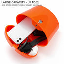 CH-808 ABS Beach Password Box Large Capacity Portable Storage Box(Orange)