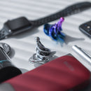 Air Aerodynamic Wind Gyroscope Blown Spin Silent Stress Relief Toys WinSpin Wind Fidget Spinner(Gold)