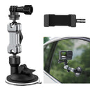 Sunnylife TY-Q9415 Aluminum Alloy Phone Holder Car Suction Cup Bracket Holder for GoPro HERO10 Black / HERO9 Black / HERO8 Black / HERO7 /6 /5 /5 Session /4 Session /4 /3+ /3 /2 /1, DJI Osmo Pocket 2 ... ction Cameras, Colour: Bracket + Mobile Phone Clip