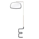 2 PCS WEST BIKING Bicycle Riding Glasses Mini Rearview Mirror Multi-Angle Adjustable Flat Mirror(Black)