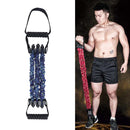 Home Fitness Chest Expander Multifunctional Arm Training High Elastic Pull Rope, Specification: 40kg (Lightning Blue)