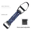 Home Fitness Chest Expander Multifunctional Arm Training High Elastic Pull Rope, Specification: 40kg (Lightning Blue)