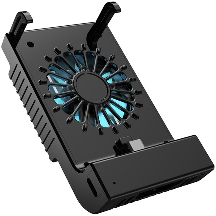 DSS-93 Console Cooling Fan Cooling Fast Charging Base For Nintendo Switch(Black)