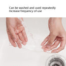 2 PCS 1x30x5000mm Transparent Double-Sided Adhesive Nanotic Tape Water Washing Non-Trace Tape
