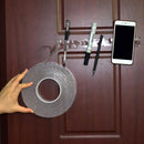 2 PCS 2x30x3000mm Transparent Double-Sided Adhesive Nanotic Tape Water Washing Non-Trace Tape