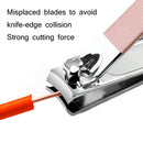 2 Packs 8 PCS/Set Stainless Steel Nail Clippers Manicure Tool Set(Pink)