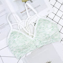 Fitness Sports Bra Women Yoga Bra, Size:One Size(Green)