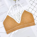 Fitness Sports Bra Women Yoga Bra, Size:One Size(Brown)