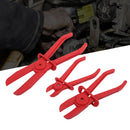 3 PCS/Set Car Nylon Hose Clamp Tool Set Brake Fuel Water Line Clamp Plier(Red)