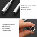 4 PCS T-Wrench Car Assembly Repair Sleeve Wrench Hexagon Lengthening Socket, Specification: 17mm