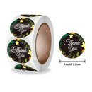 10 Rolls Sealing Sticker With Flower Crafts Decoration Label, Size: 2.5cm/1inch(A-334)