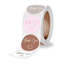 10 Rolls Sealing Sticker With Flower Crafts Decoration Label, Size: 2.5cm/1inch(A-335)