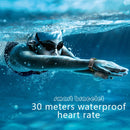 Smart Watch Heart Rate Monitor IP68 Waterproof Fitness Tracker Blood Pressure GPS Bluetooth for Android IOS women men(Red)