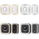 CACAZI A58 1 For 1 Smart Wireless Doorbell without Battery, Plug:UK Plug(Silver)