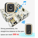 CACAZI A58 1 For 1 Smart Wireless Doorbell without Battery, Plug:US Plug(Silver)
