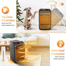 Quiet Fast Heating Household Heater Mini Energy-saving Ceramic Heater, Plug Type:AU Plug(White)