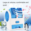 Mini Silent Dual-port Bladeless Cooling Fan(Black)