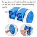 Mini Silent Dual-port Bladeless Cooling Fan(Black)