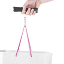 LCD Backlit Travel Portable Luggage Weight Digital Weighing Hook Scale, Capacity:40Kg