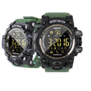 EX16S Sports Smart Watch IP67 Waterproof Outdoor Bluetooth Remote Pedemeter Long Standby