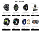 EX16S Sports Smart Watch IP67 Waterproof Outdoor Bluetooth Remote Pedemeter Long Standby