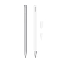 2 Sets 3 In 1 Stylus Silicone Protective Cover + Two-Color Pen Cap Set For Huawei M-Pencil(White)