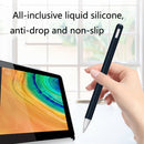 2 Sets 3 In 1 Stylus Silicone Protective Cover + Two-Color Pen Cap Set For Huawei M-Pencil(Lavender Purple)